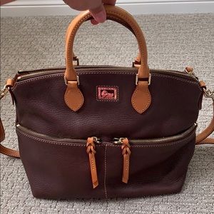 Dooney & Bourke Dillen double pocket satchel